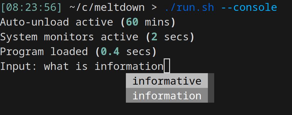 Meltdown - Documentation